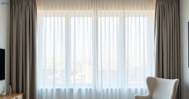 Restored vibrant drapes in wollert-vic QLD after Matty Curtain Cleaning